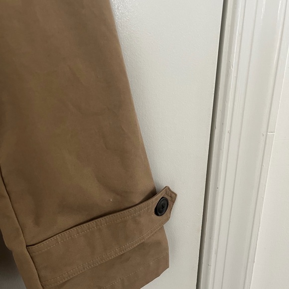 NWOT Express Tan Trench Coat Size Medium - Picture 6 of 8